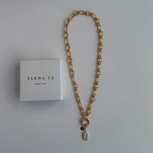 531 GoldChain Necklace with Pearl Pendant